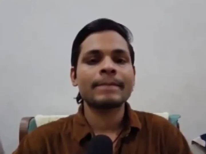 स्वतंत्र भारद्वाज को एक दिन की पुलिस कस्टडी में भेजा गया, हिंदू संगठन के लोगों ने किया विरोध प्रदर्शन