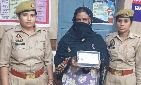 सहारनपुर में 50 लाख की स्मैक के साथ महिला नशा तस्कर गिरफ्तार, 251 ग्राम मादक पदार्थ बरामद