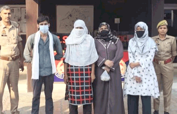शांति व्यवस्था भंग करने की आशंका में तीन महिलाओं समेत चार गिरफ्तार, पुलिस ने की कार्रवाई