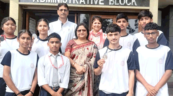 सीबीएसई नेशनल जूडो चैंपियनशिप में लॉर्ड महावीरा एकेडमी के खिलाड़ियों ने जीते तीन पदक