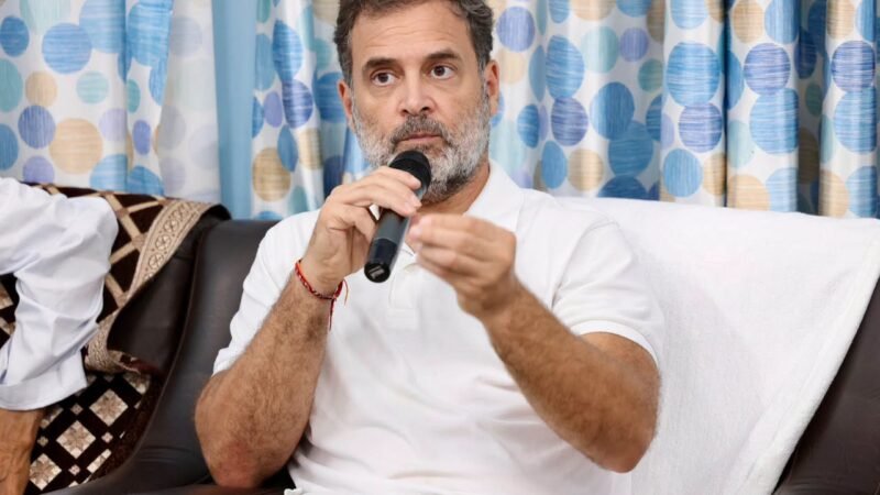 ‘मोदी-शाह और ज्ञानेश ने हिन्दुस्तान को हाईजैक कर लिया’, राहुल गांधी का बड़ा हमला