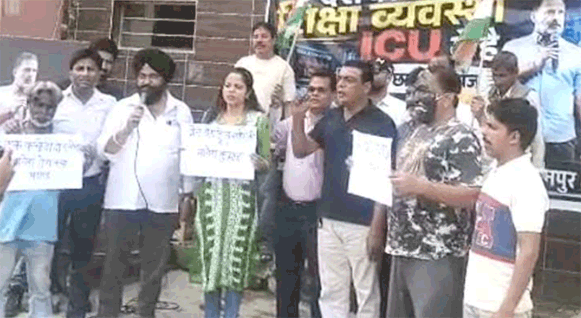 कांग्रेस नेताओं ने लगाया हाऊस अरेस्ट करने का आरोप