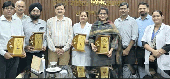 जिला महिला अस्पताल की एसएनसीयू टीम को मिला भारतीय बाल रोग अकादमी पुरस्कार-2026
