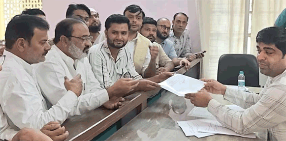 फैसल मिर्जा वार्ड नंबर 12 से निर्विरोध सभासद घोषित
