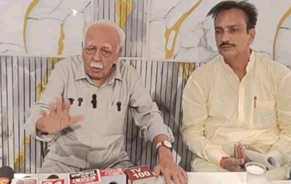 ध्यानु भक्त उपवन की भूमि के मालिकाना हक पर विवाद, पंडित देवी शरण शर्मा ने किया दावा