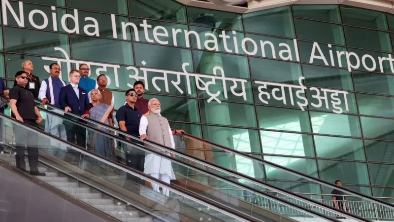 नरेंद्र मोदी इंटरनेशनल एयरपोर्ट के नाम से जाना जाएगा जेवर हवाई अड्डा, सीएम योगी का बड़ा ऐलान