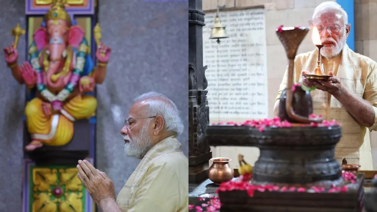 लोकसेवा के 25 साल… PM मोदी ने दिल्ली के श्री विनायक मंदिर में की पूजा, देशसेवा का दोहराया संकल्प