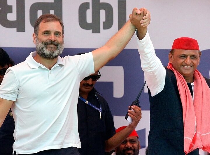 ‘चांदी का चम्मच लेकर पैदा हुए हैं दोनों राजकुमार’, BJP का अखिलेश-राहुल पर हमला