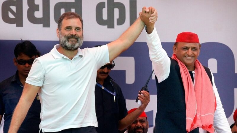 ‘चांदी का चम्मच लेकर पैदा हुए हैं दोनों राजकुमार’, BJP का अखिलेश-राहुल पर हमला